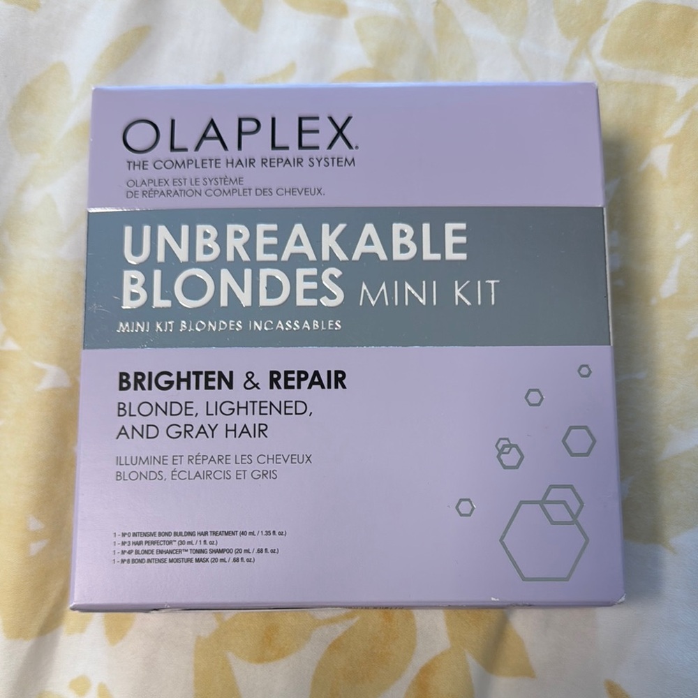 OLAPLEX Unbreakable Blondes Mini Kit
